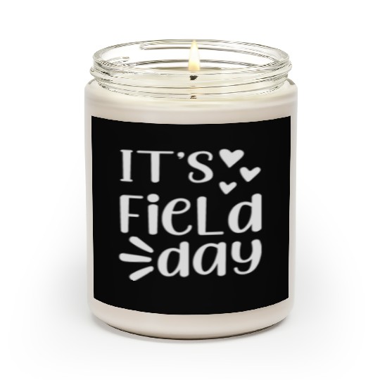 It's Field Day Funny Teacher Gifts For Women Scented Candles