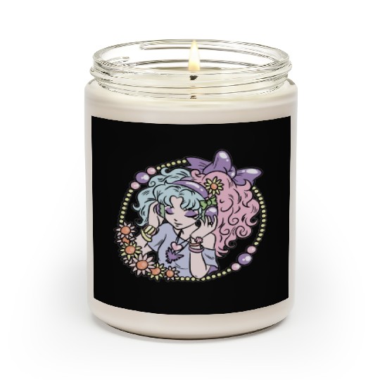 Pastel Goth Girl Scented Candles