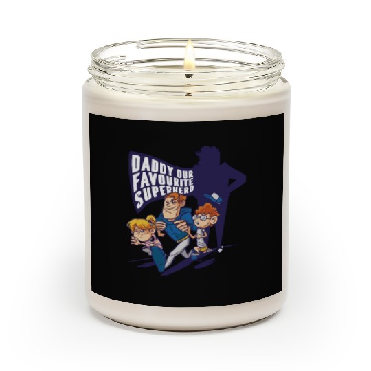Funny Dad Design Scented Candles
