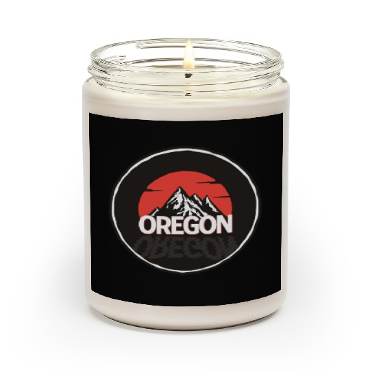 Oregon - Mountains & Sunrise Scented Candles