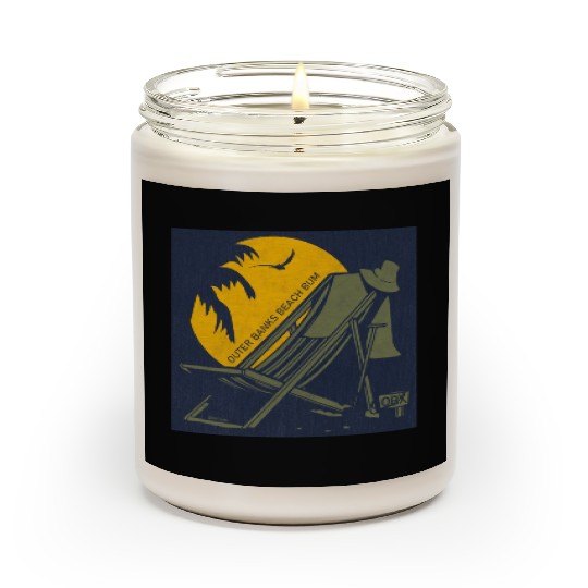 OBX Beach B OBX Army Green Navy Vintage Scented Candles