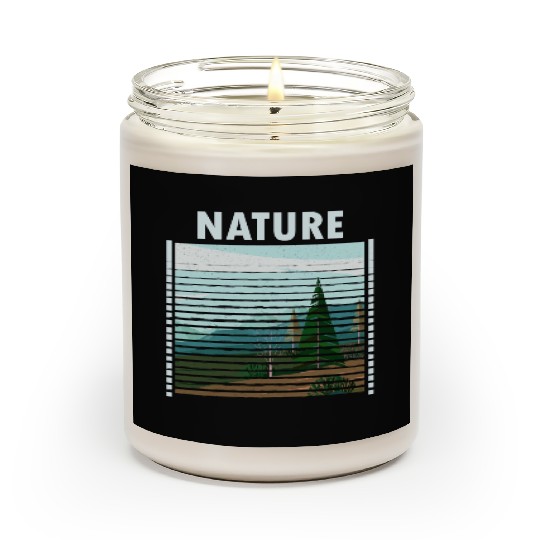 vintage nature forest hiking Scented Candles