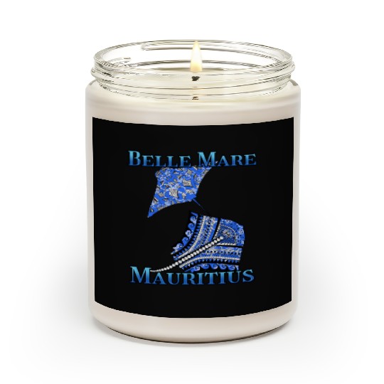 Belle Mare Vacation Tribal Stingrays Scented Candles