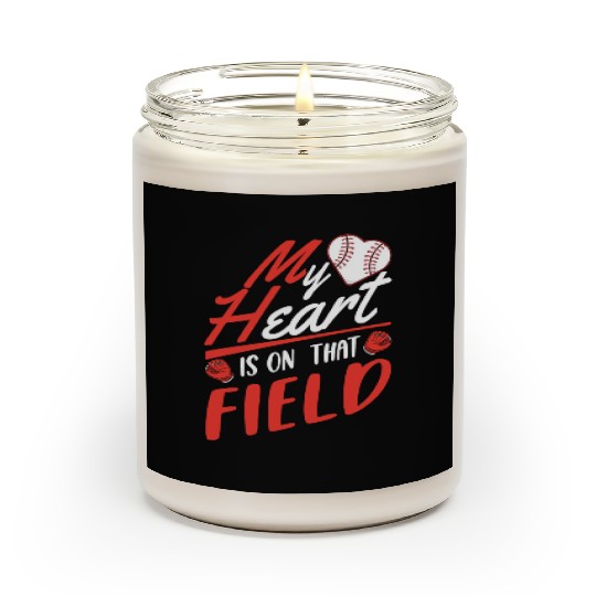 Baseball Mom Son Baseball Lover Scented Candles