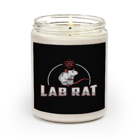 Lab Tech Lab Rat Laboratory Science Technician Scented Candles