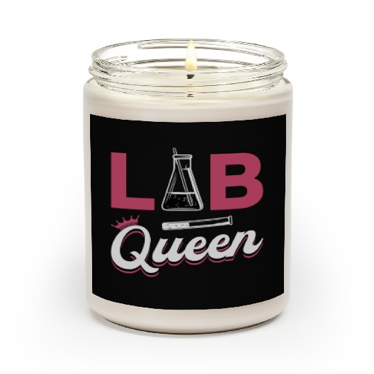 Lab Tech Lab Queen Laboratory Science Technician Scented Candles