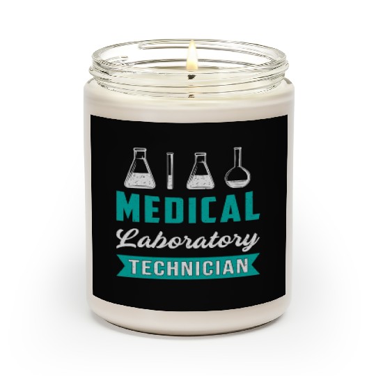 Medical Laboratory Technician Science Lab Tech Scented Candles