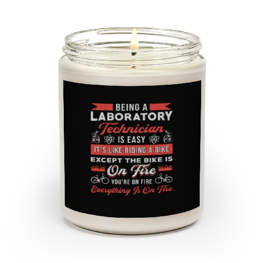 Being A Laboratory Technician Science Lab Tech Scented Candles