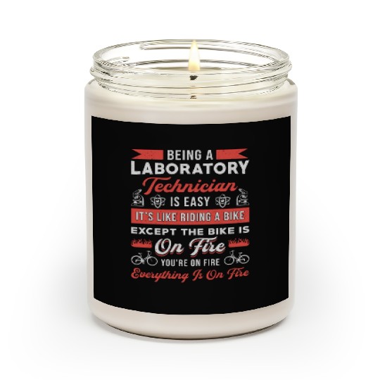 Being A Laboratory Technician Science Lab Tech Scented Candles