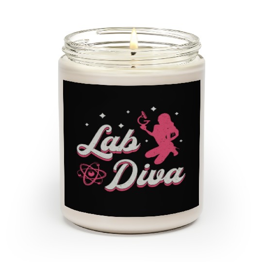 Lab Diva Laboratory Technician Science Lab Tech Scented Candles