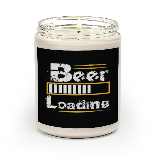 Beer Loading Scented Candles