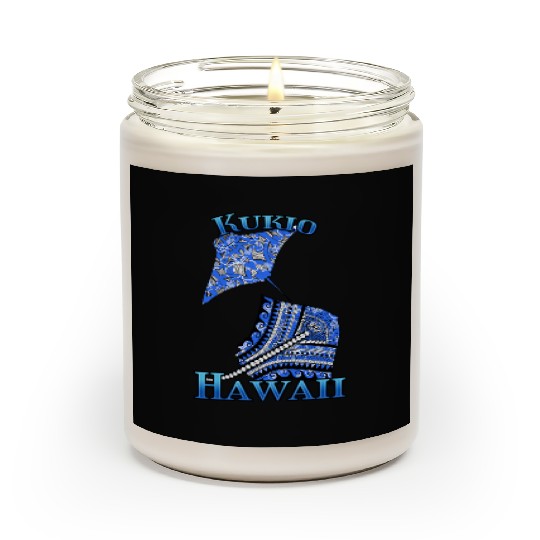Kukio Vacation Tribal Stingrays Scented Candles