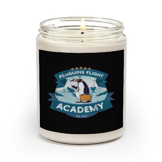 Penguin Academy Scented Candles