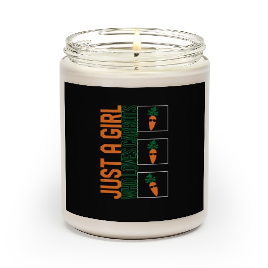 Carrot Vegetable Scented Candles, Just A Girl Who Loves