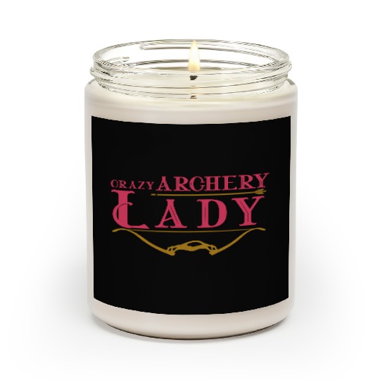 Crazy Archery Lady Archer Scented Candles