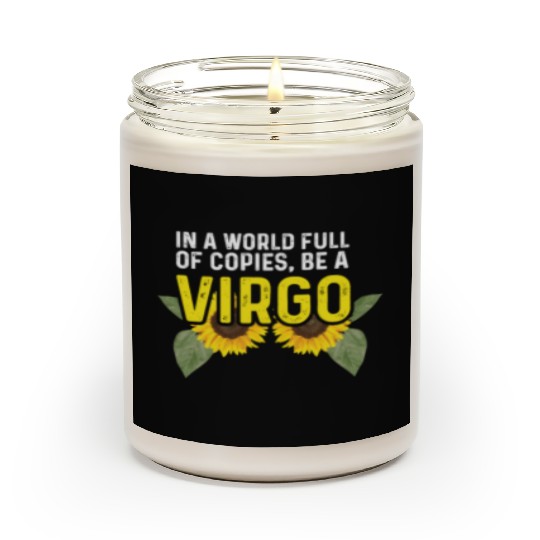 Be a Virgo Hard-Working Person Gift Scented Candles