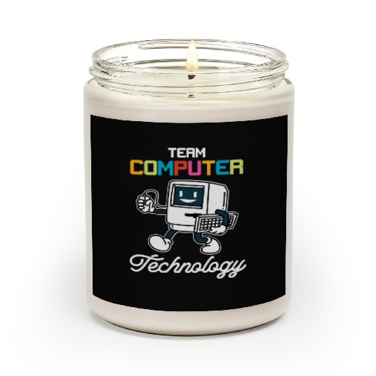Computer Engineer Scientist Admin Programmer Gift Scented Candles