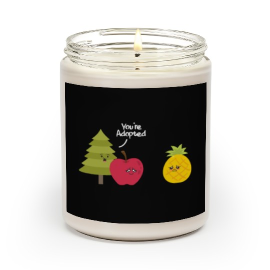 You're Adopted Pineapple Adoption Scented Candles