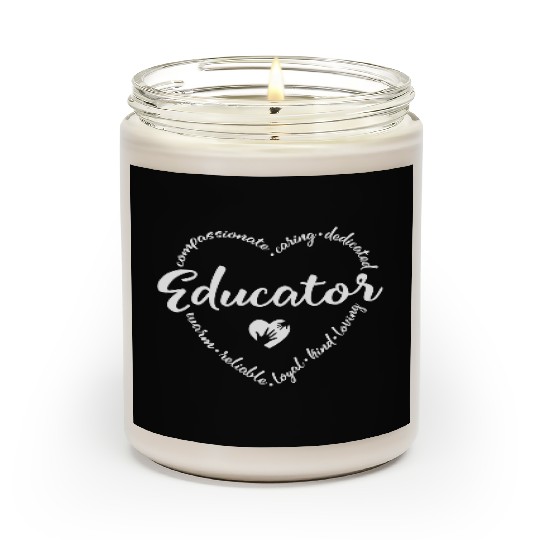 Educator, Teacher appreciation Scented Candles
