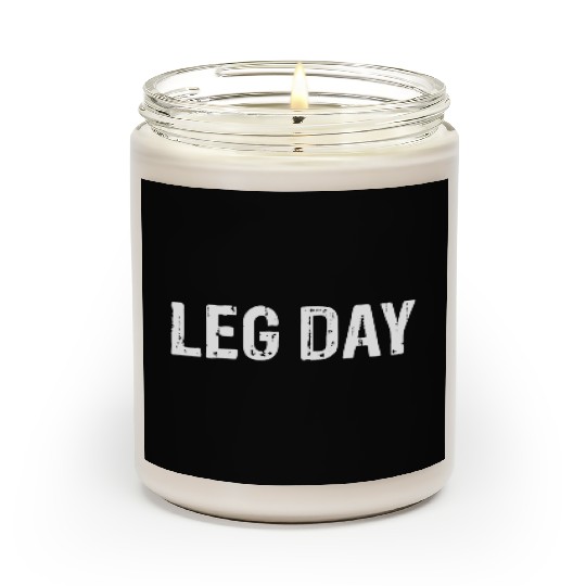 Leg Day Handicapped Wheelchair 16 Scented Candles