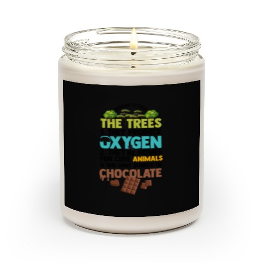 Novelty Reasons To Save Trees Planting Scented Candles