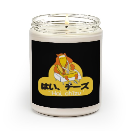 Say cheese in Japanese. Scented Candles