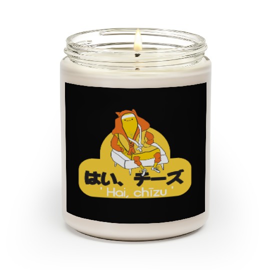 Say cheese in Japanese. Scented Candles