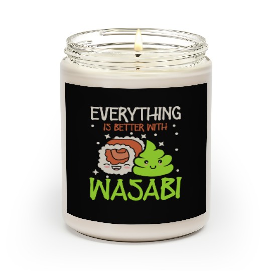 Everything Is Better Sushi Lover Japan Japanese Scented Candles