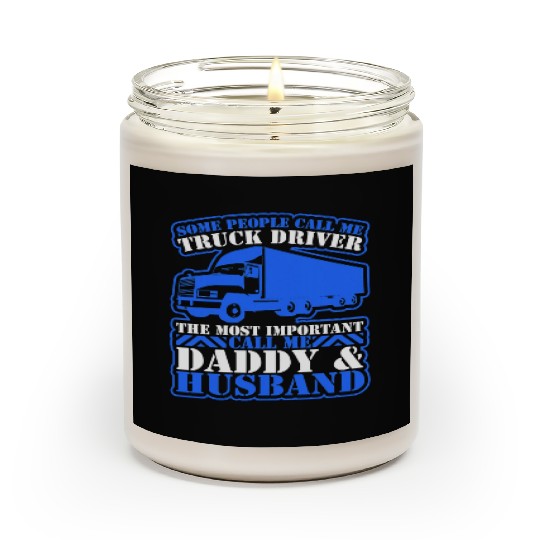 Most Important People Call Me Daddy Husband Cool Scented Candles