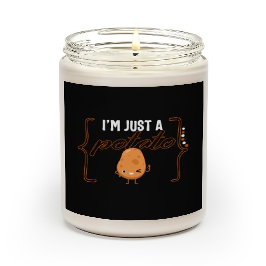 Potato Vegetable Scented Candles, I'm Just A Potato Scented Candles,