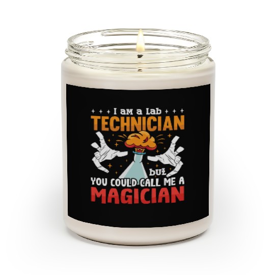 Lab Tech I Am A Lab Technician Laboratory Science Scented Candles