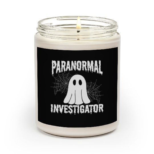 Ghost Lover Paranormal Ghost Hunting Ghost Hunter Scented Candles