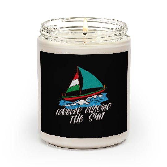 Sailing Sailboat Boating Retirement Plan Yacht Scented Candles