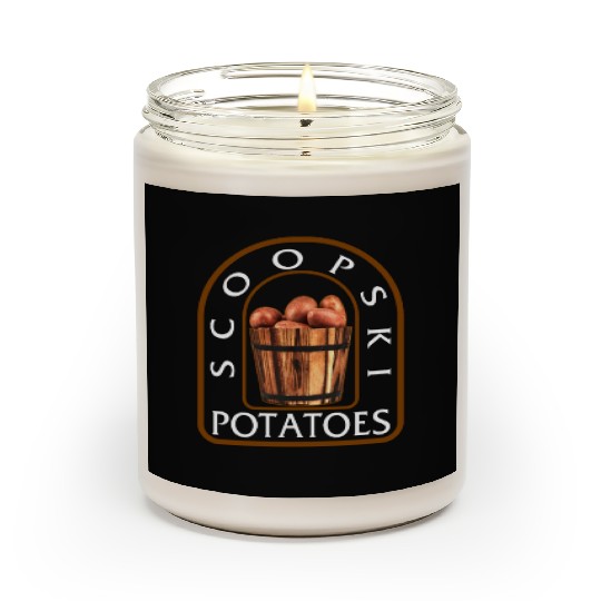 Potato Vegetable Scented Candles, Scoopski Potatoes,