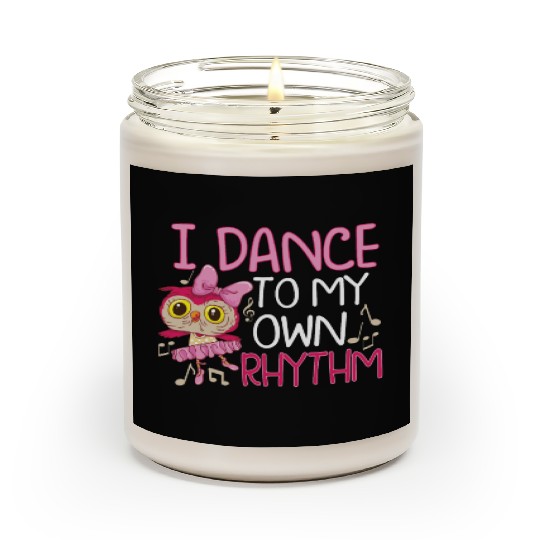 Ballet Ballerina Dance Dancer Dancing Ballet Gift Scented Candles