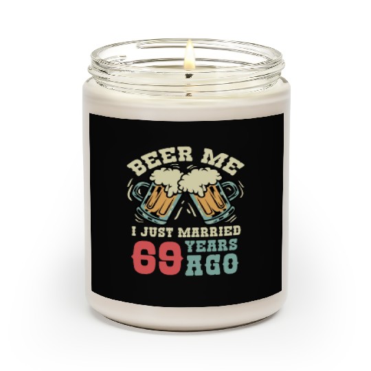 Beer Me Alcoholic Person Gift Scented Candles