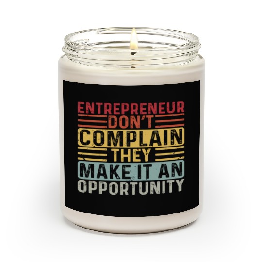 Entrepreneur Minded Business Lifestyle Gifts Idea Scented Candles