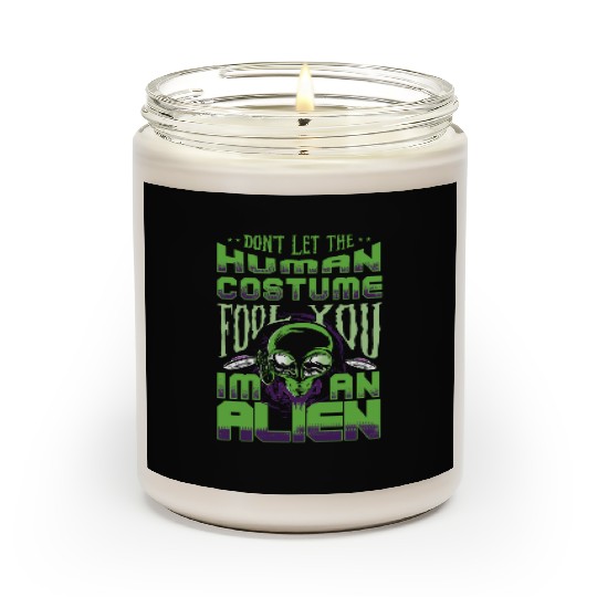 Alien Gift Extraterrestrial UFO AREA 51 Sci-fi Scented Candles