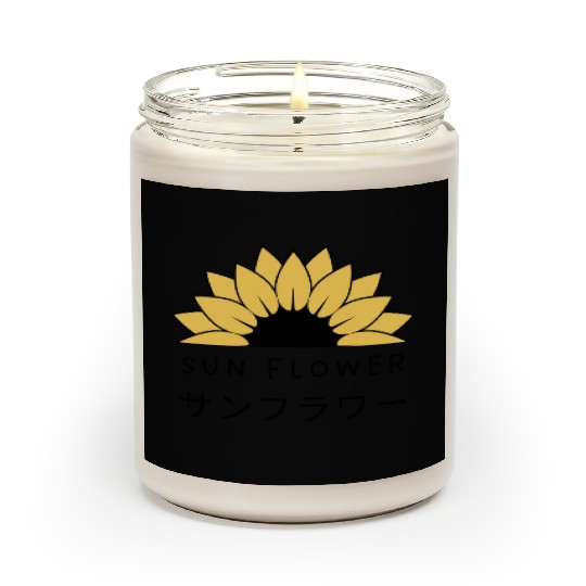 Sun Flower Scented Candles