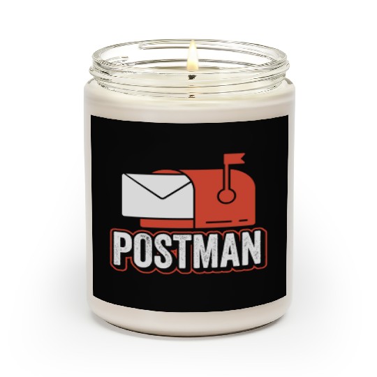 Postman Mail Courier Postal Worker Mailman Scented Candles