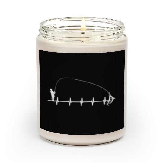 Fishing Heartbeat Gift Scented Candles