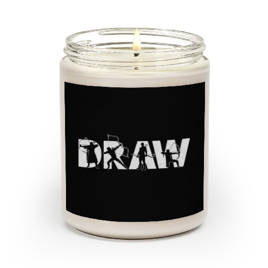 Archery Bow Archer Vintage Scented Candles