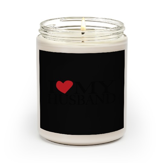 I love my husband Scented Candles