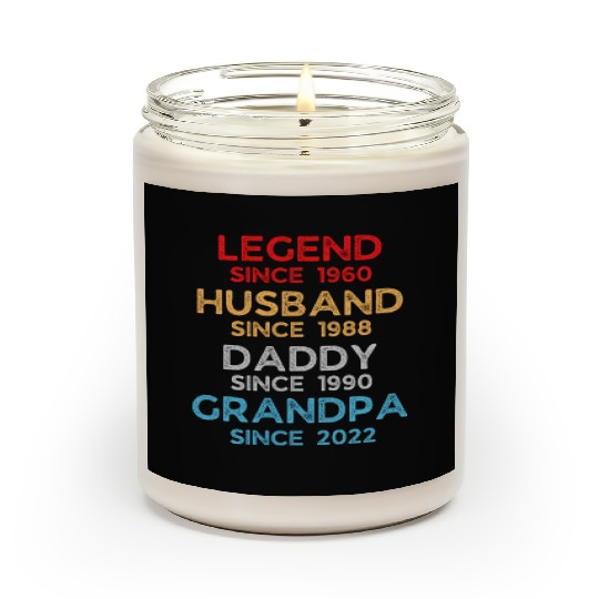 legend husband daddy papa quotes Scented Candles