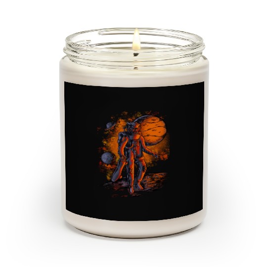 Lion astronauts in space Scented Candles