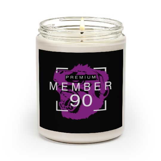 Gamer Team Scented Candles 90 Ninety - Design: PurpleGorill