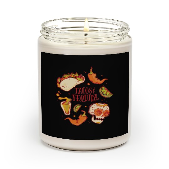 Tacos and Tequila Mexican Fiesta Tacos and Tequila Scented Candles