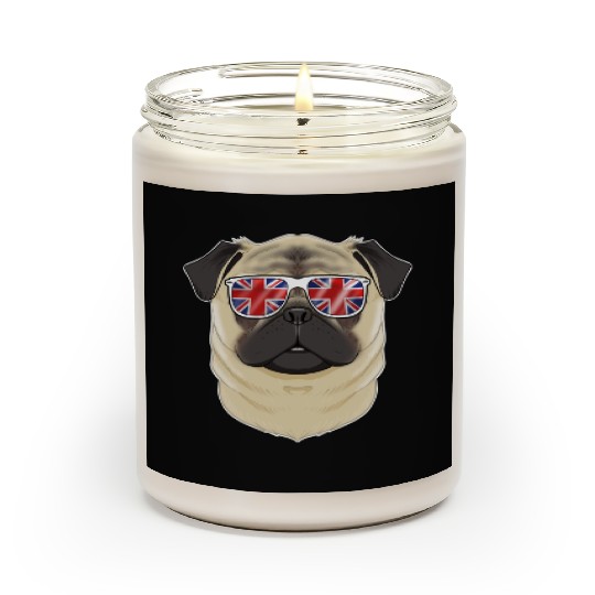 Pug UK Sunglasses I English Flag I Union Jack Scented Candles
