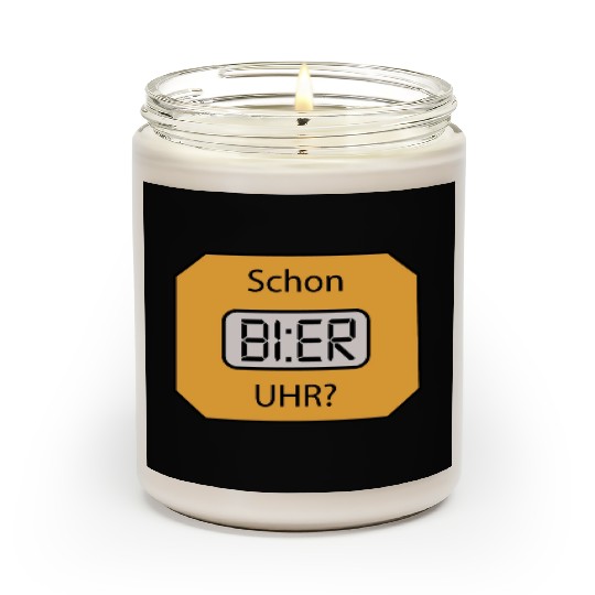Ist Beer o´clock? Scented Candles