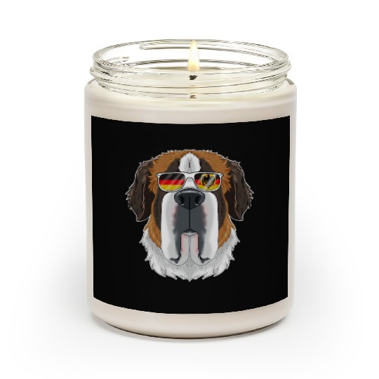 Saint Bernard Germany Sunglasses I German Flag Scented Candles